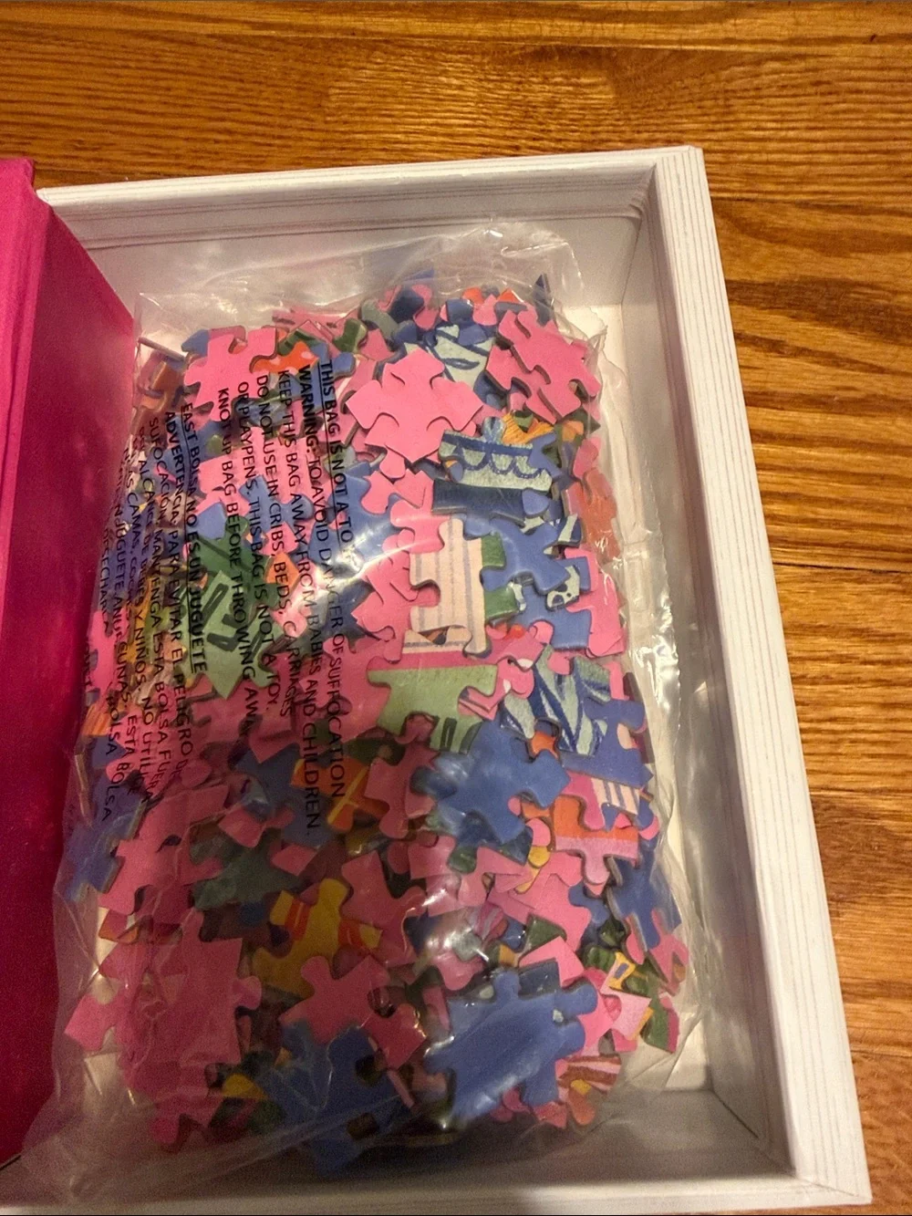 For the Love of Books 500-Piece Puzzle - Pink